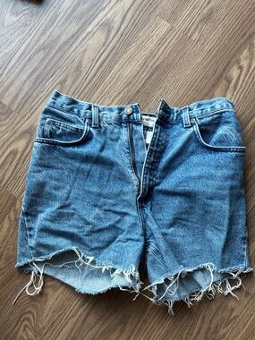 Jones Wear Distressed Denim Shorts - Blue